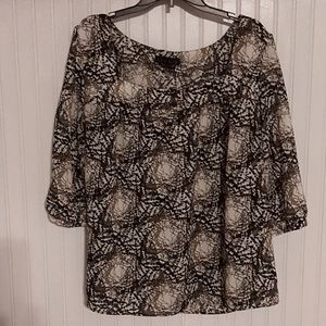 Like New Square Neck Top by Ninety 2X